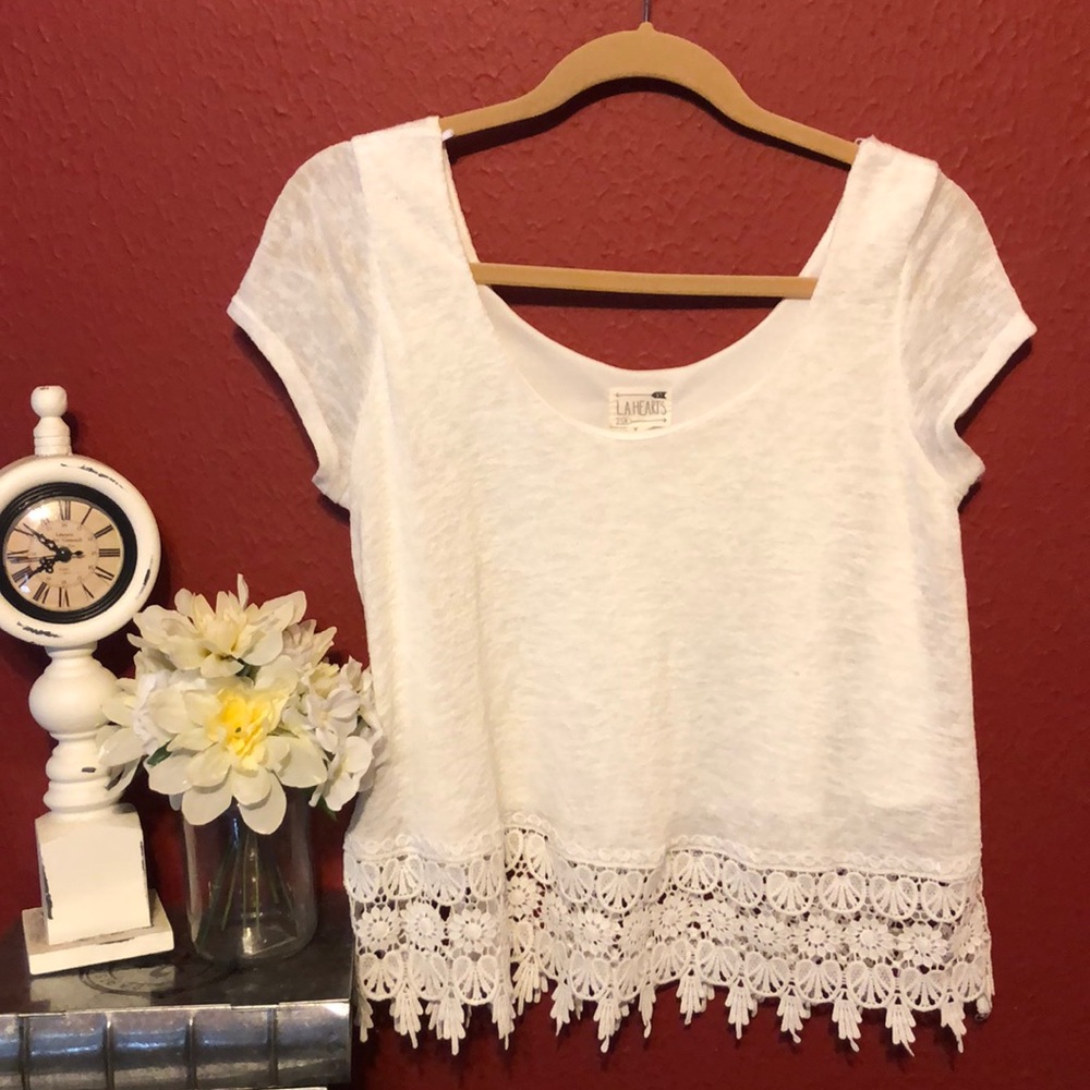White boho blouse